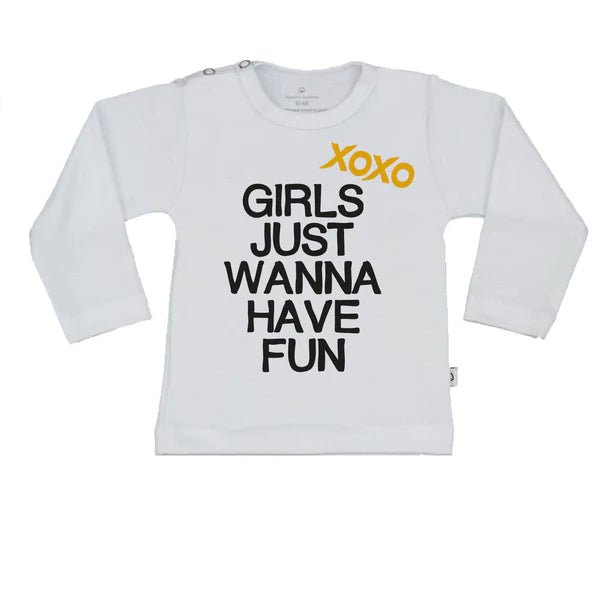 T-Shirt Girls Just Wanna Have Fun - Can Baby